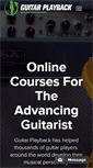 Mobile Screenshot of guitarplayback.com